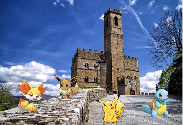 Pokemon al castello di Poppi!