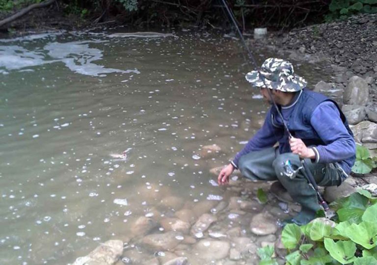 Il torrente Corsalone ha aperto la stagione di pesca