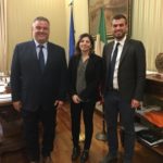 VICE MINISTRA ECONOMIA Laura Castelli con Bernardini