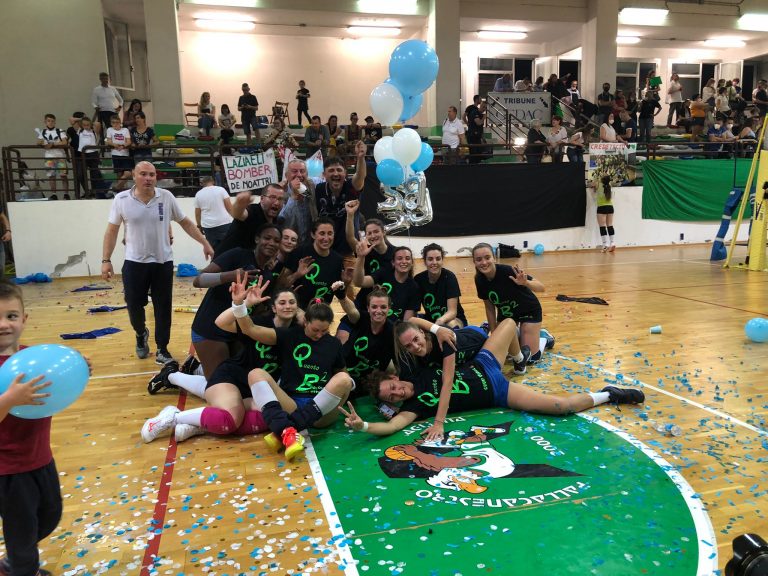 L’Arnopolis scrive la storia del volley casentinese e vola in B2