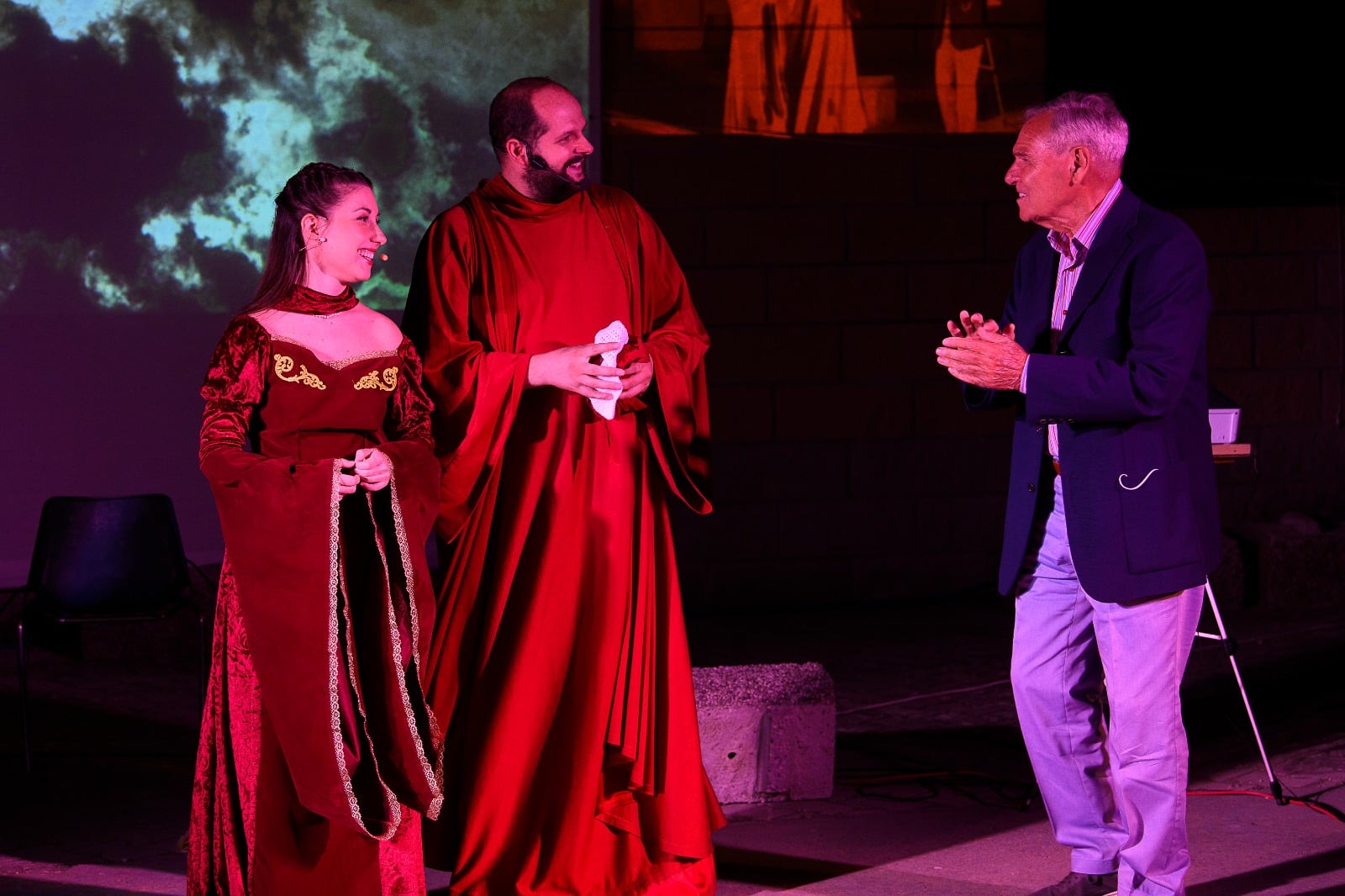 “Dante torna in Casentino”: lo spettacolo al Castello di Poppi