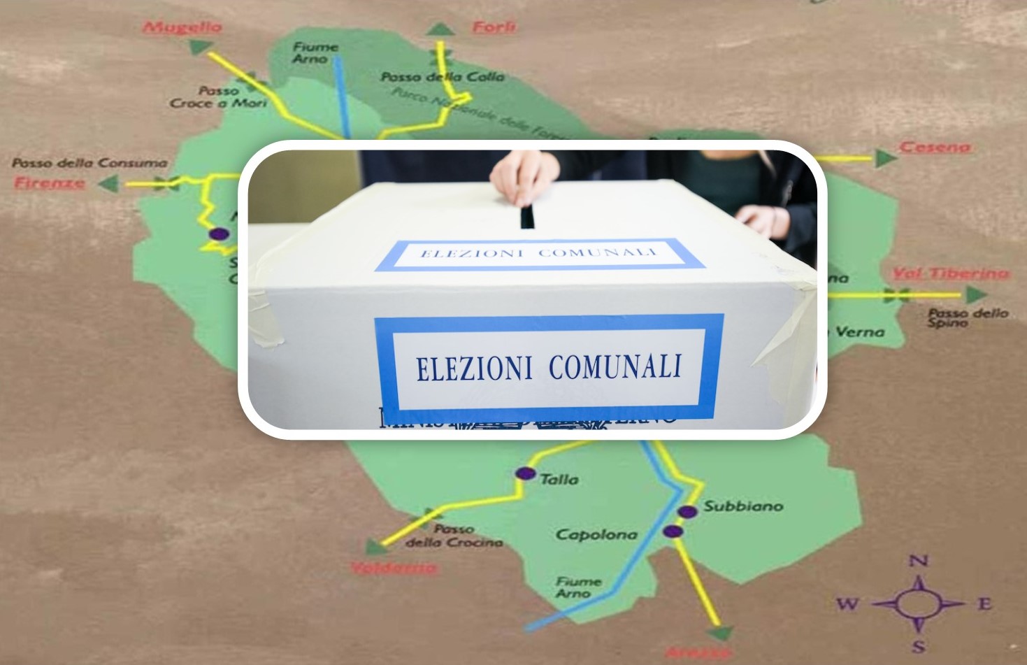 Elezioni in Casentino: elenco degli eletti e relative preferenze comune per comune